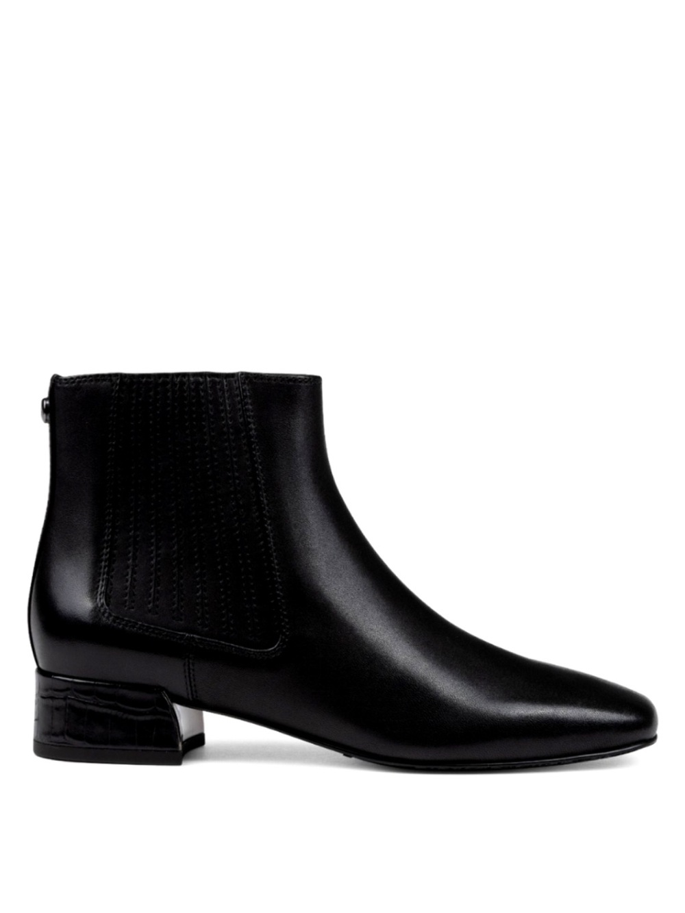 Donald Pliner Dasia Chelsea Bootie Leather Black 8